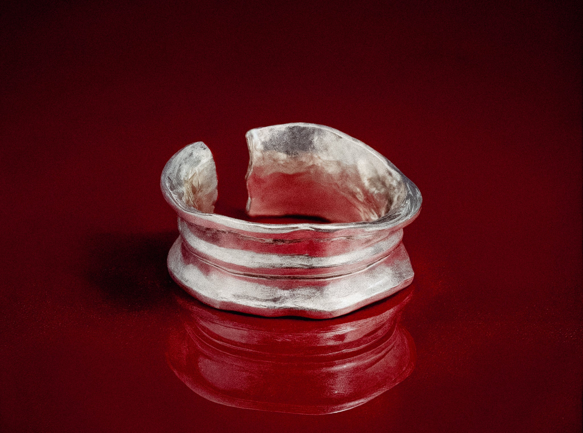 Minimalist Adjustable Sterling Silver Ring