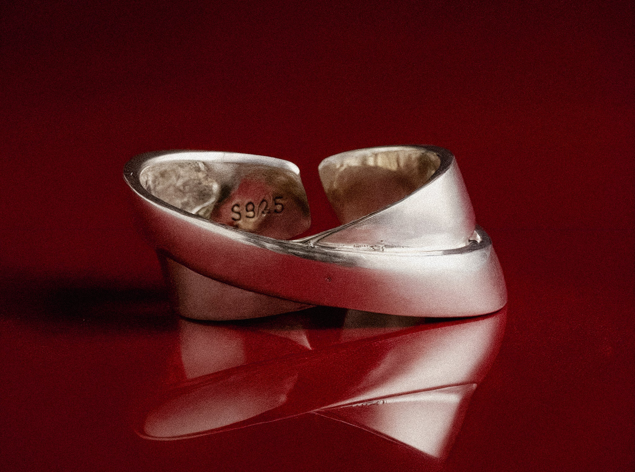 Minimalist Open Silver Ring